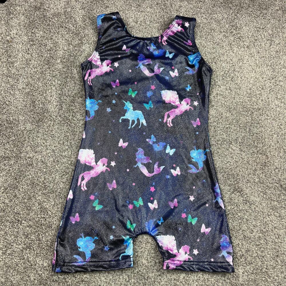 Adorable girls gymnastic leotard
